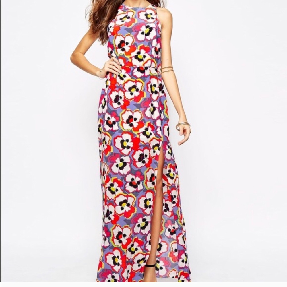 Beautiful Yumi Kim floral print maxi dress NWT